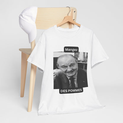 T shirt Chirac “Mangez des pommes”