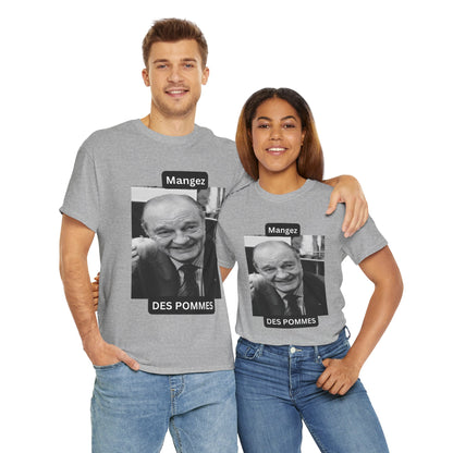 T shirt Chirac “Mangez des pommes”