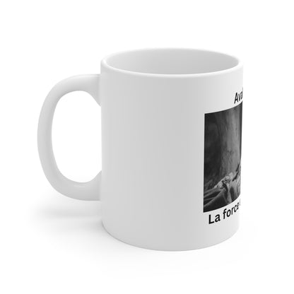 Mug "Yoda la force en toi"