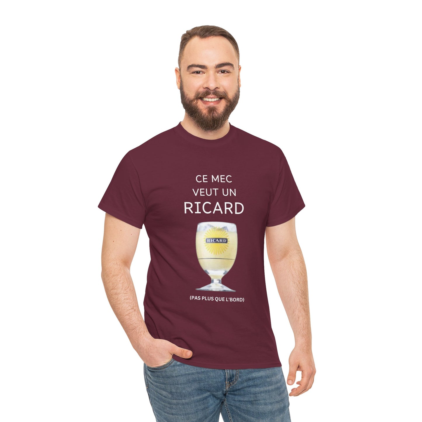 T shirt Ricard “Ce mec veut un ricard”