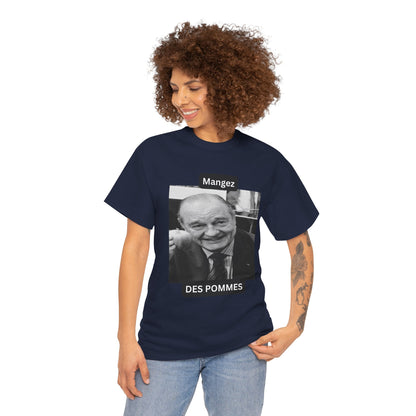 T shirt Chirac “Mangez des pommes”