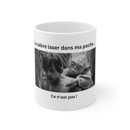 Mug "Luke et Yoda - sabre laser"