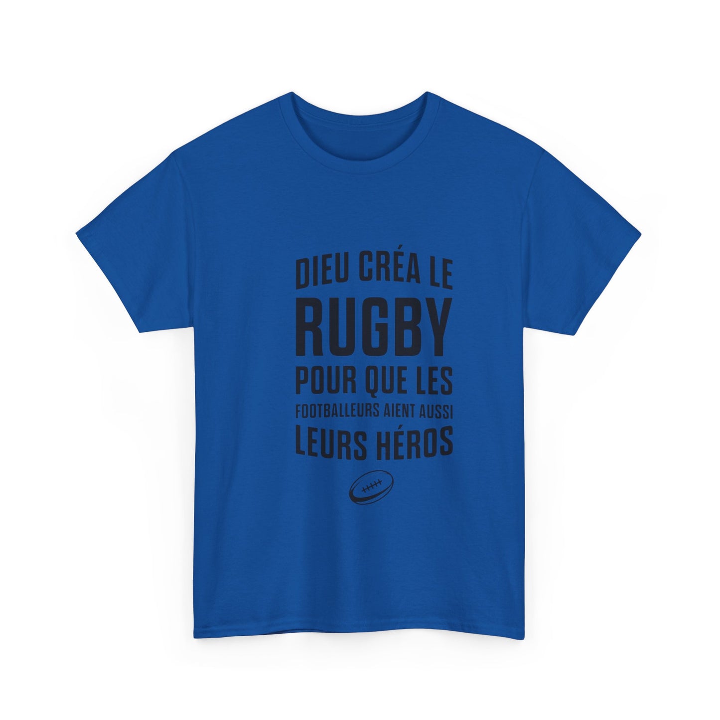 T-shirt "Dieu créa le rugby"