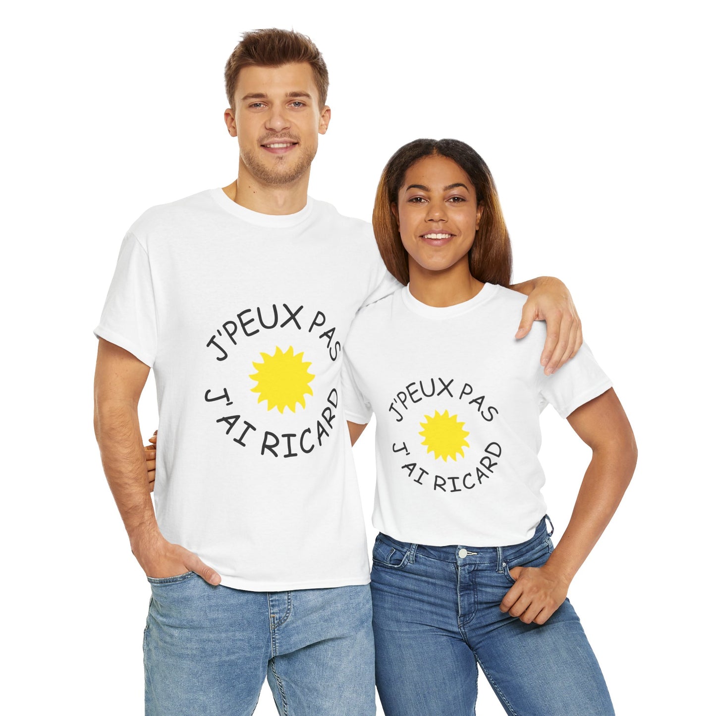 T-shirt Unisexe "J'peux pas j'ai Ricard"