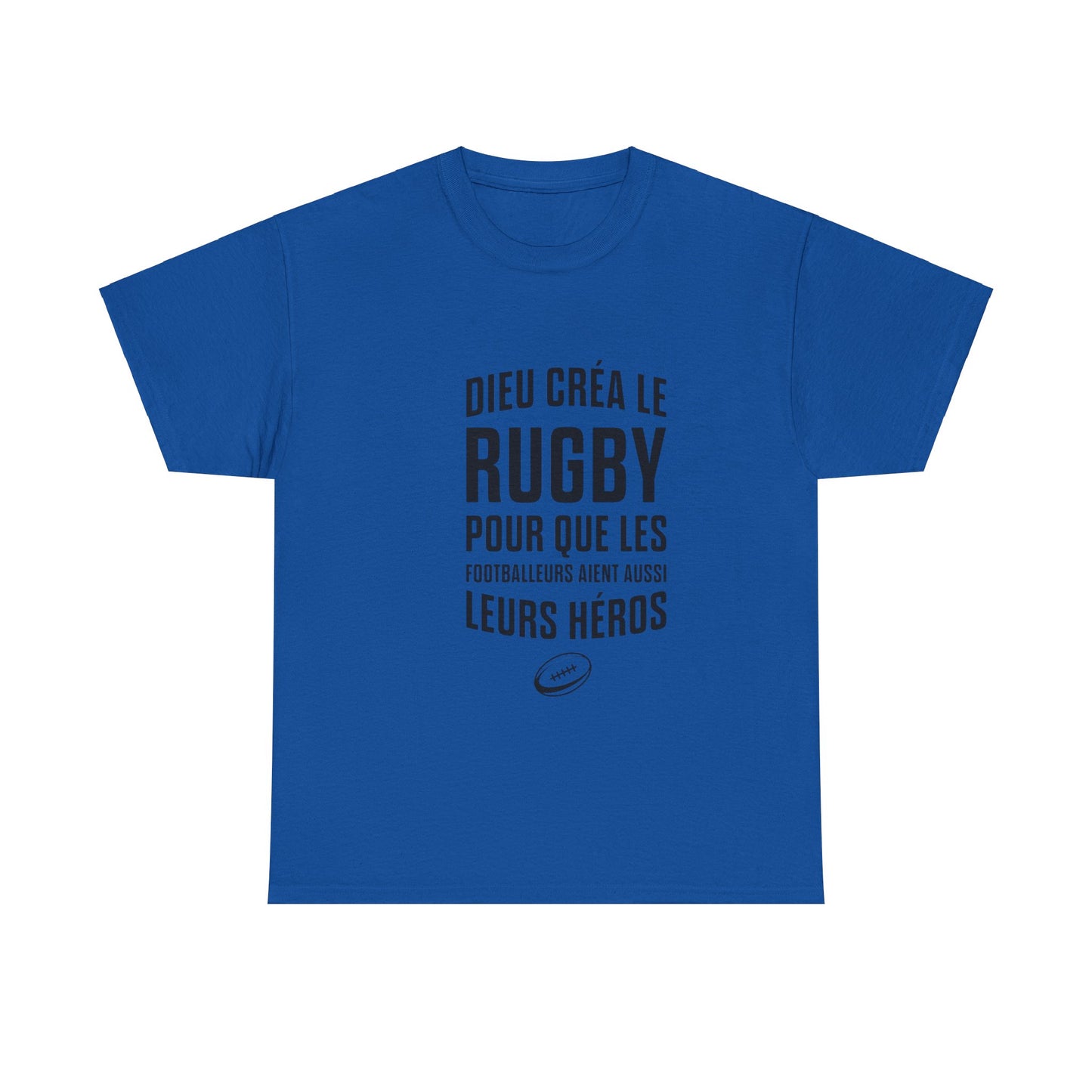 T-shirt "Dieu créa le rugby"