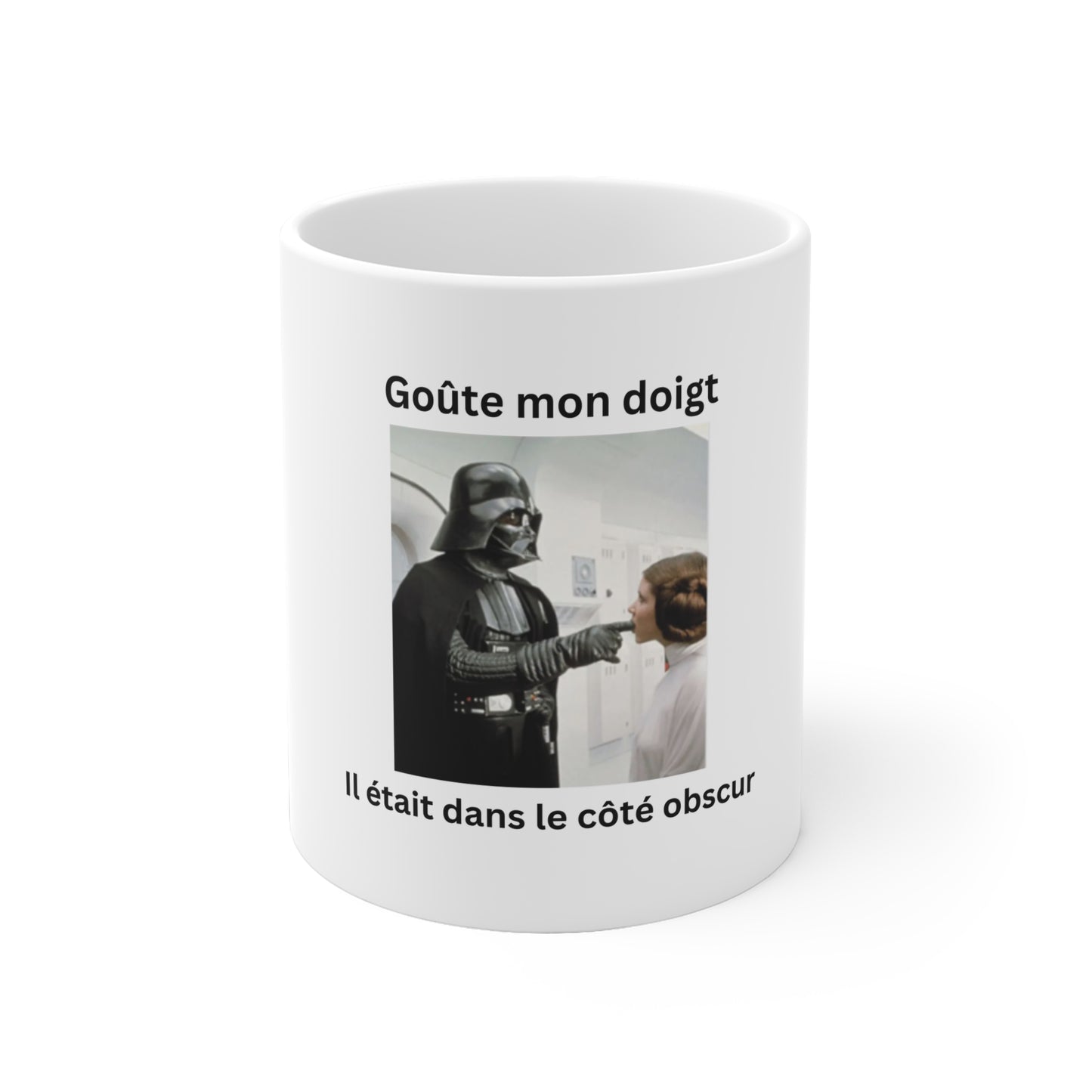 Mug "Dark Vador goute mon doigt"