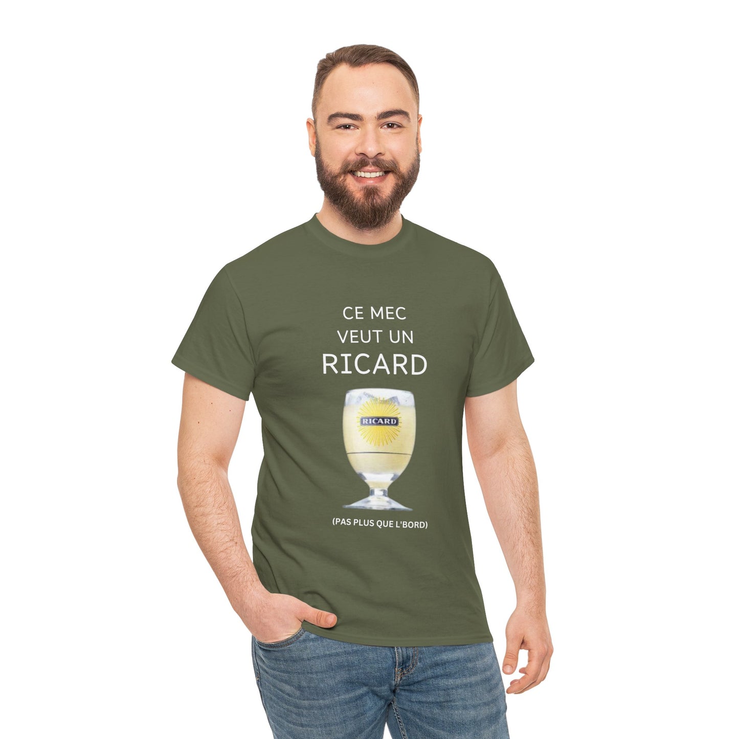 T shirt Ricard “Ce mec veut un ricard”