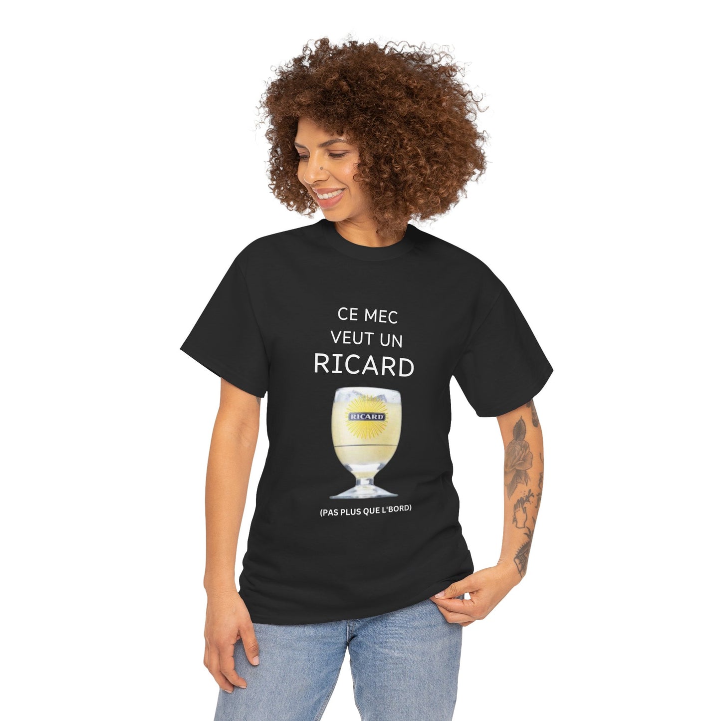 T shirt Ricard “Ce mec veut un ricard”