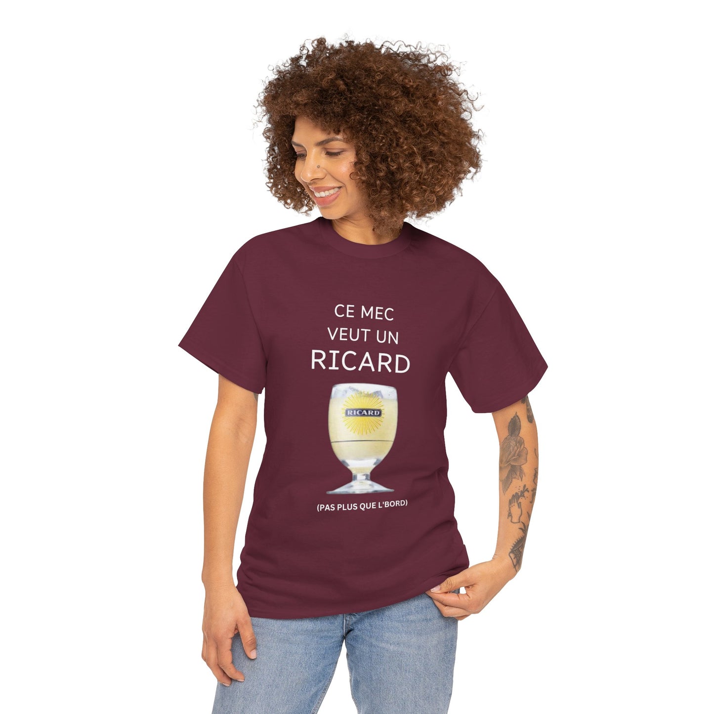 T shirt Ricard “Ce mec veut un ricard”