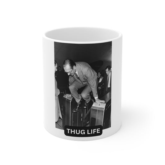 Mug Chirac "Thug Life"