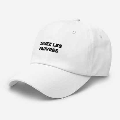 Casquette Taxez Les Pauvres!