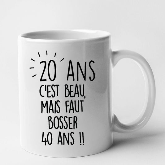 Mug Anniversaire 20 ans