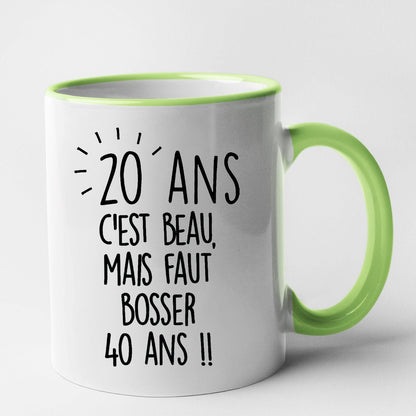 Mug Anniversaire 20 ans