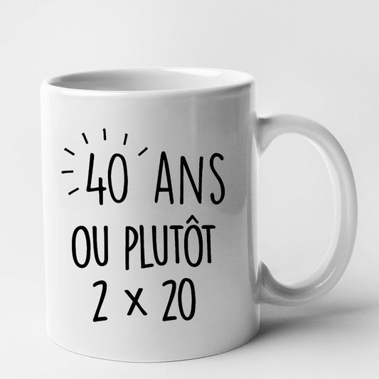 Mug Anniversaire 40 ans