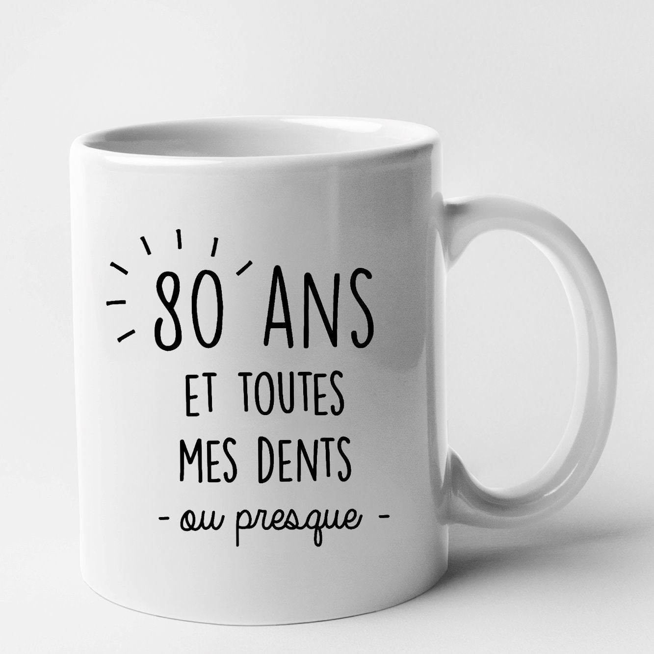 Mug Anniversaire 80 ans