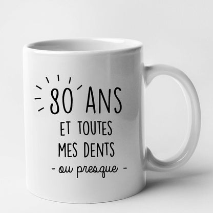 Mug Anniversaire 80 ans