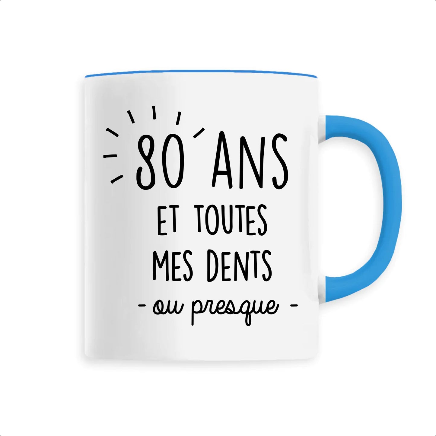 Mug Anniversaire 80 ans