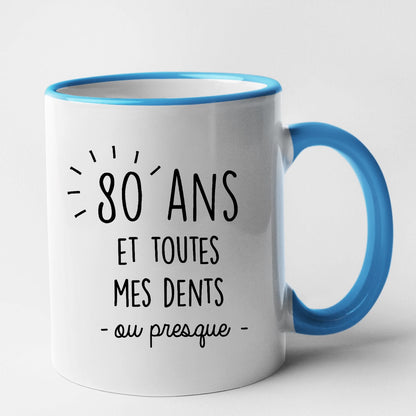 Mug Anniversaire 80 ans