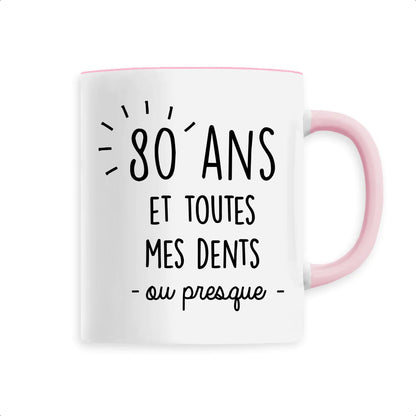 Mug Anniversaire 80 ans