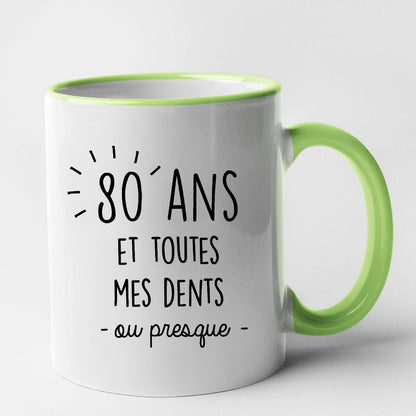 Mug Anniversaire 80 ans