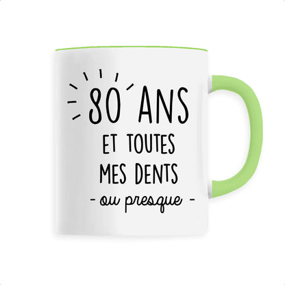 Mug Anniversaire 80 ans