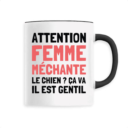 Mug Attention femme méchante