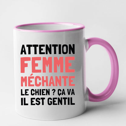 Mug Attention femme méchante