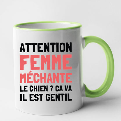 Mug Attention femme méchante