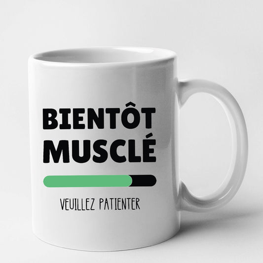 Mug Bientôt musclé