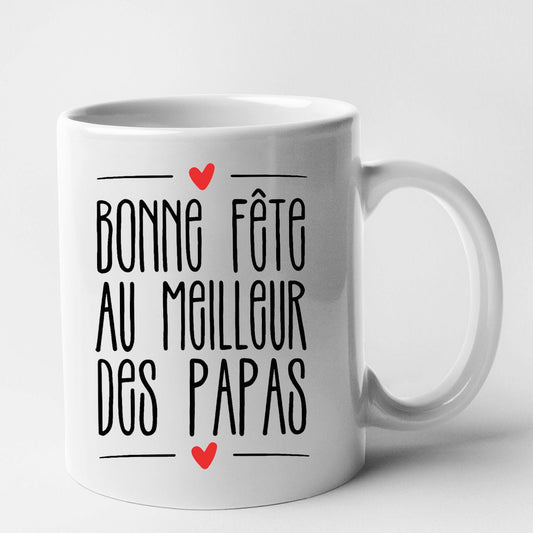 Mug Bonne fête au meilleur des papas