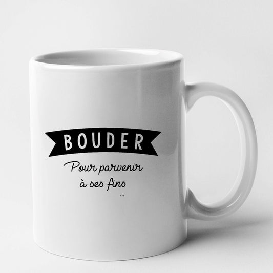 Mug Bouder pour parvenir à ses fins