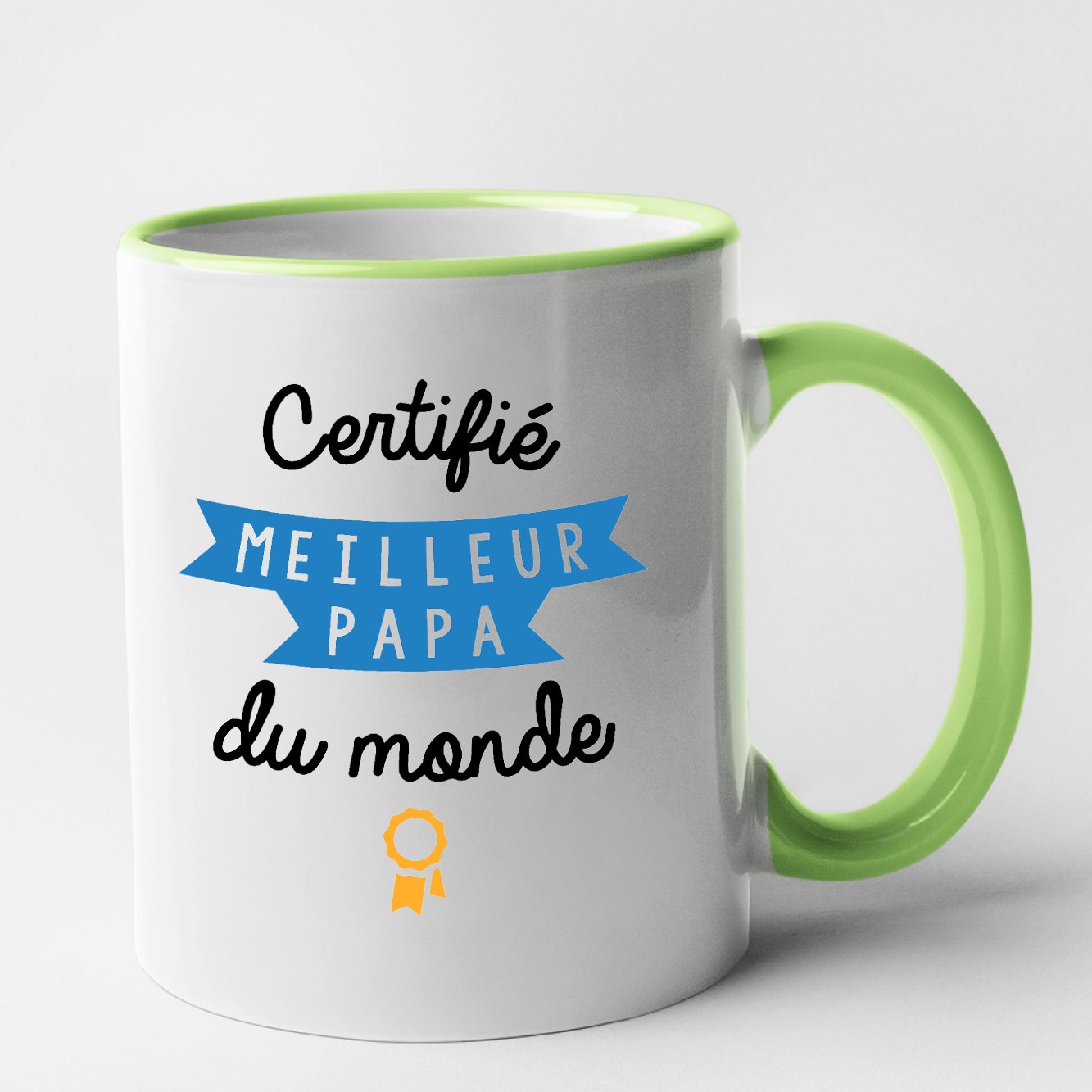 Mug Certifié meilleur papa du monde