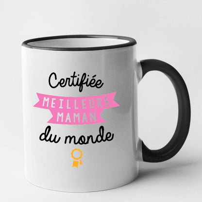 Mug Certifiée meilleure maman du monde