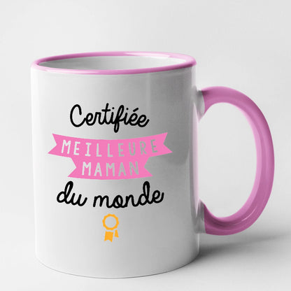 Mug Certifiée meilleure maman du monde