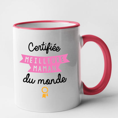 Mug Certifiée meilleure maman du monde