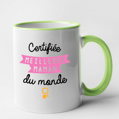 Mug Certifiée meilleure maman du monde