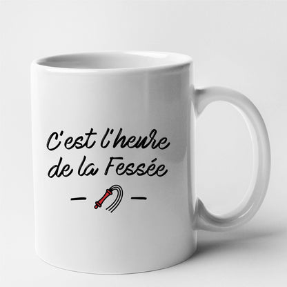 Mug C'est l'heure de la fessée