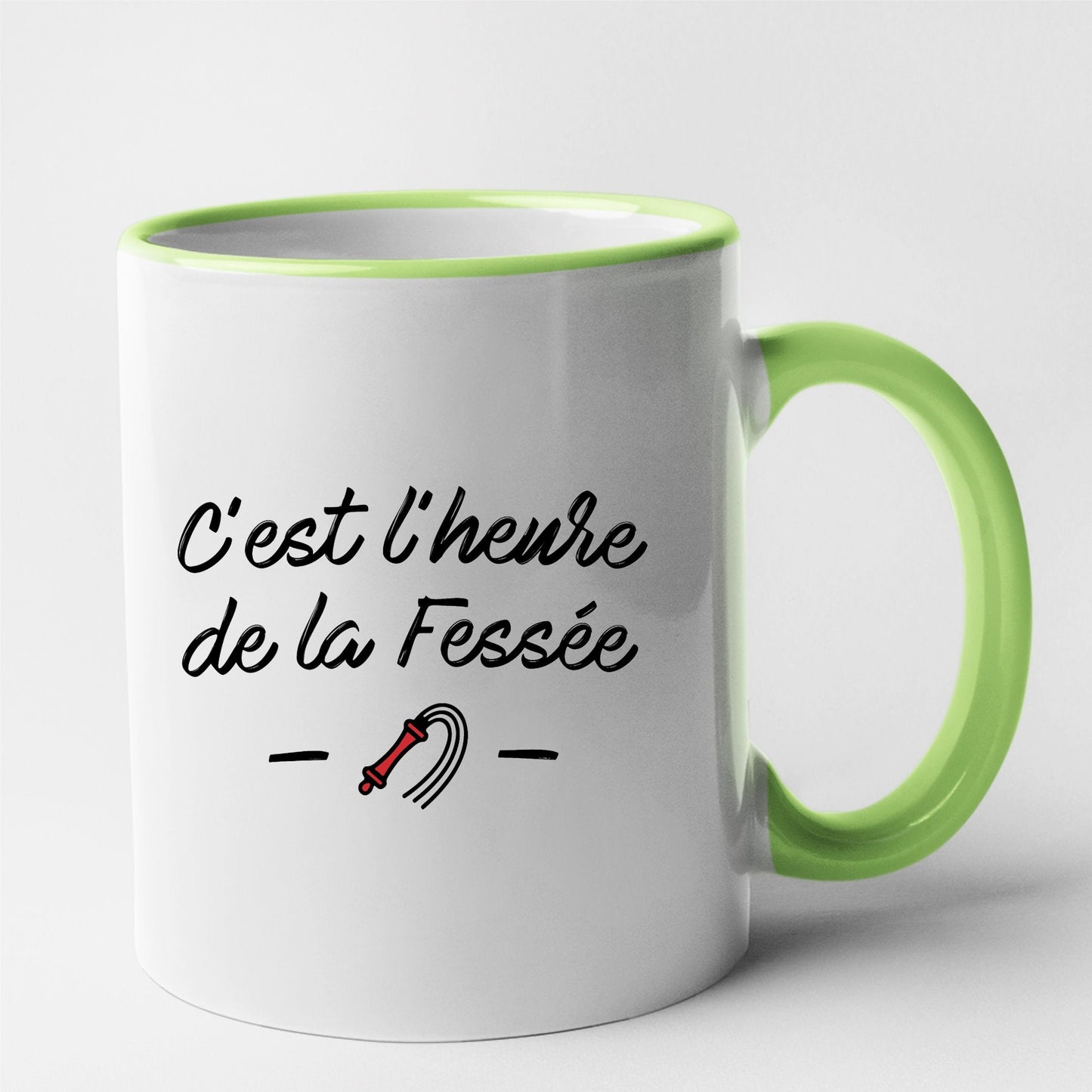 Mug C'est l'heure de la fessée