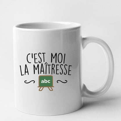 Mug C'est moi la maîtresse