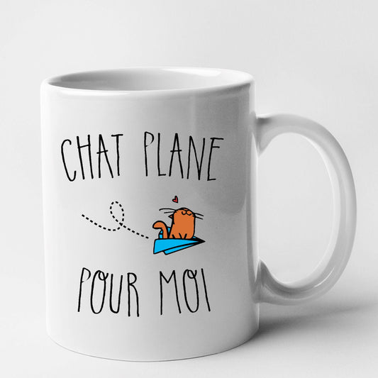 Mug Chat plane pour moi