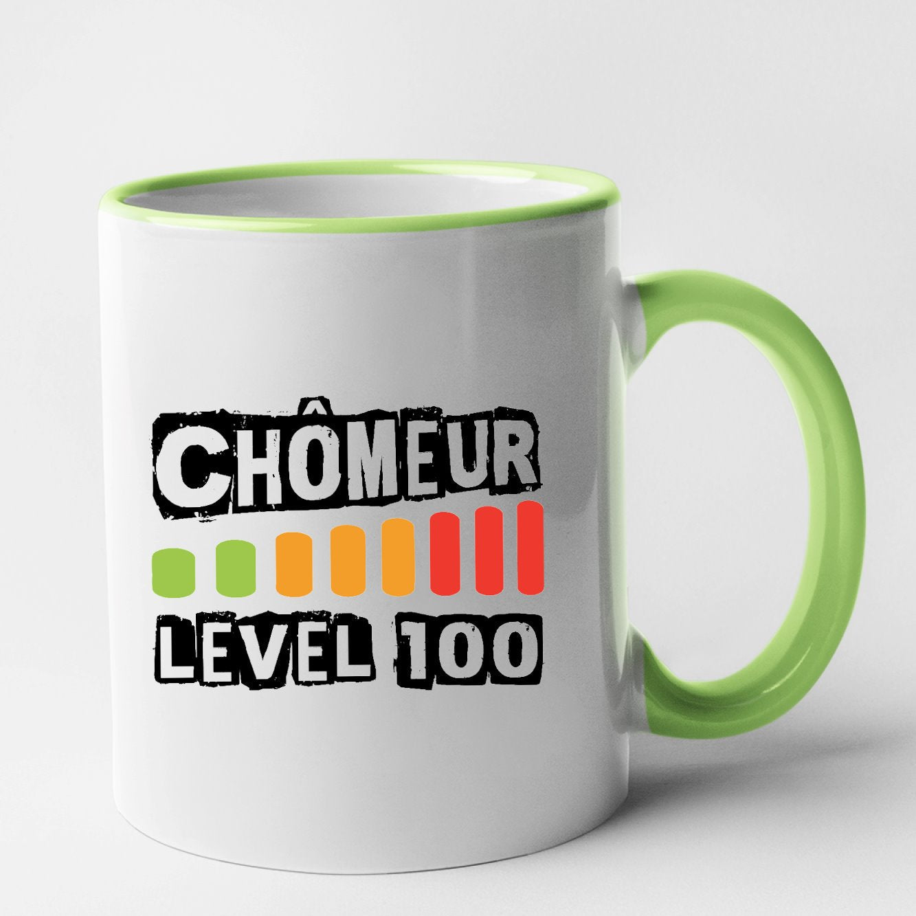 Mug Chômeur level 100