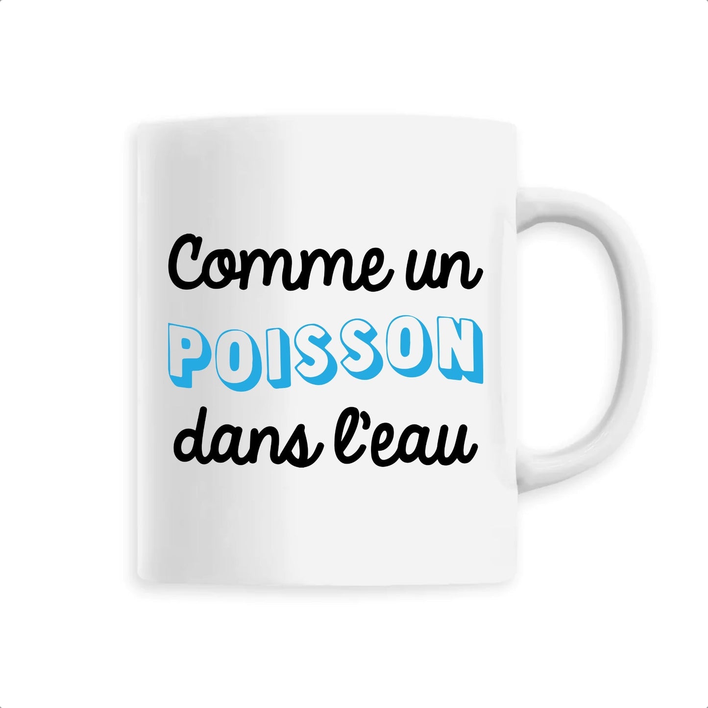 Mug Comme un poisson dans l'eau