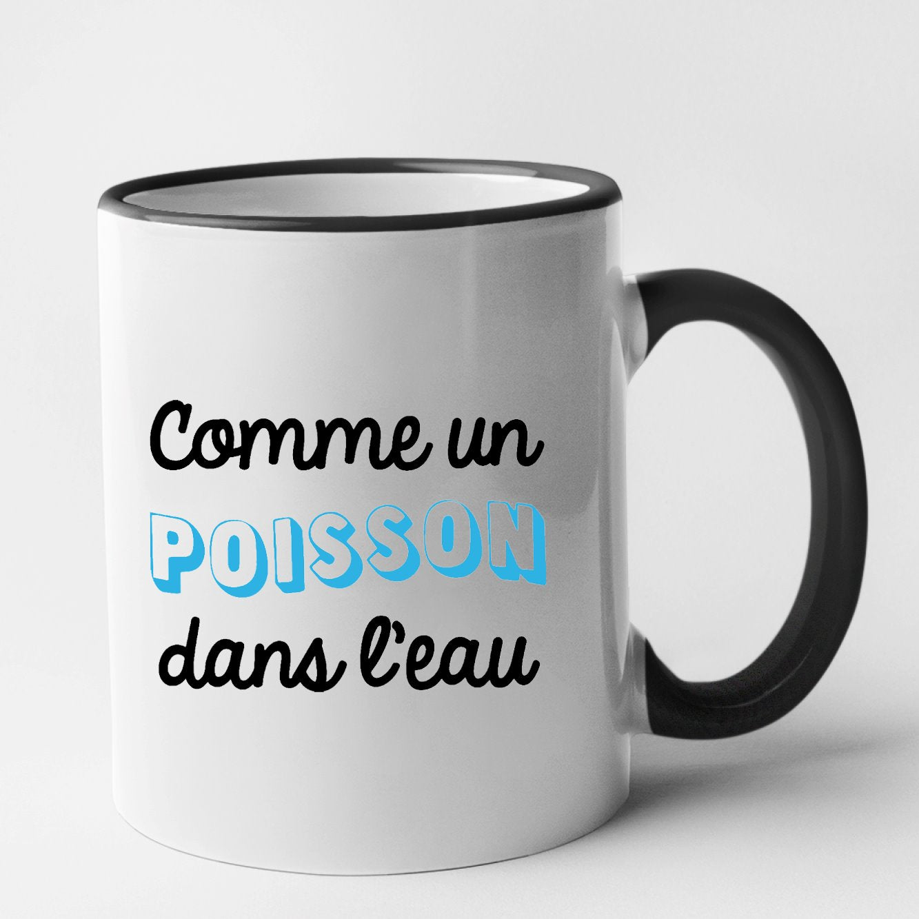 Mug Comme un poisson dans l'eau