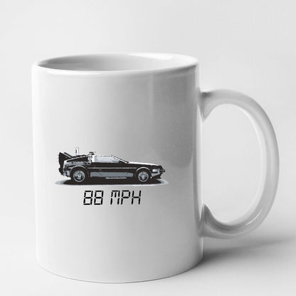 Mug Delorean 88 MPH