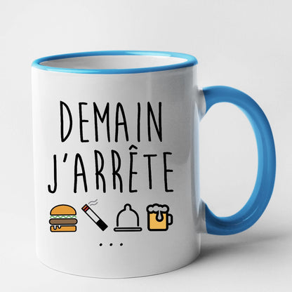 Mug Demain j'arrête