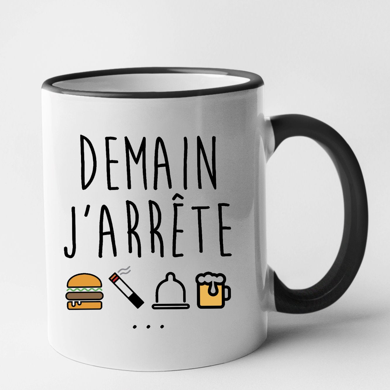 Mug Demain j'arrête