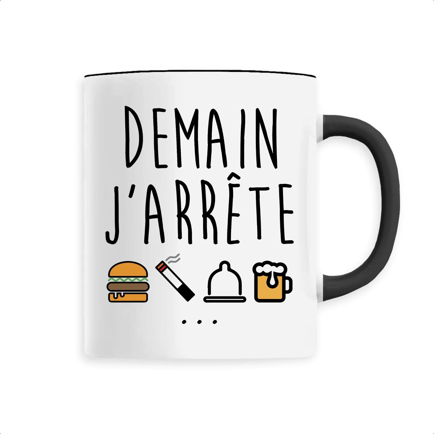 Mug Demain j'arrête