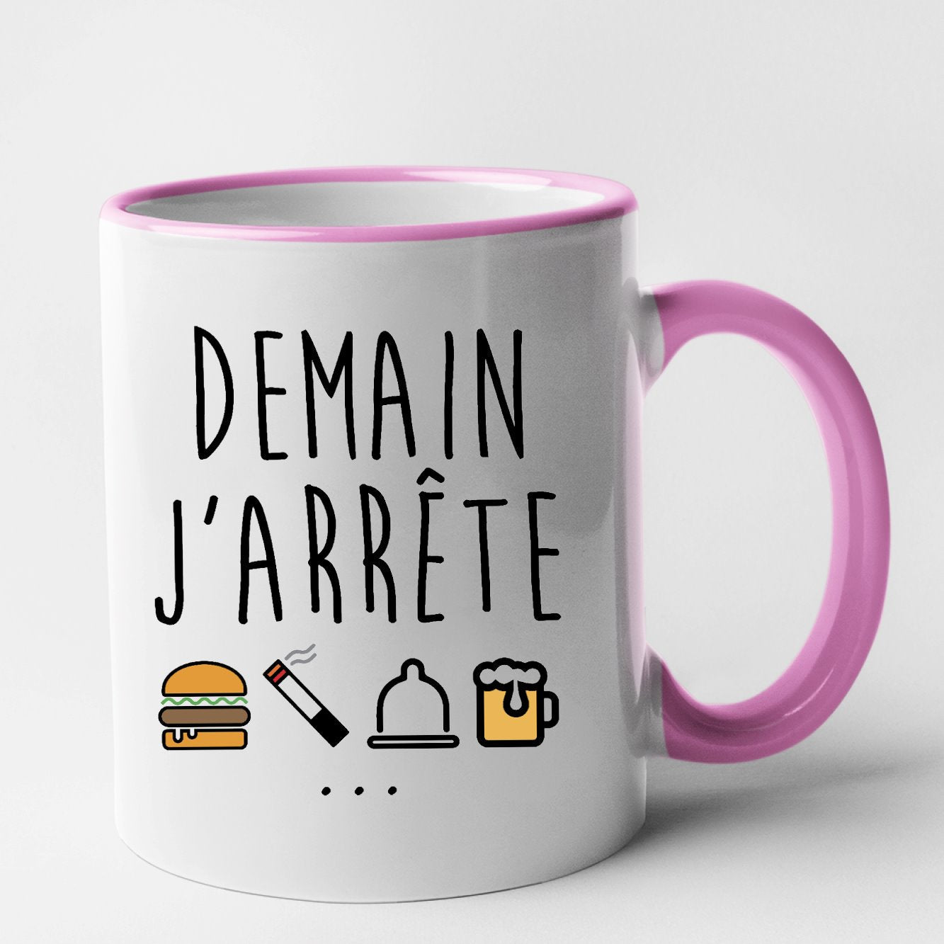 Mug Demain j'arrête