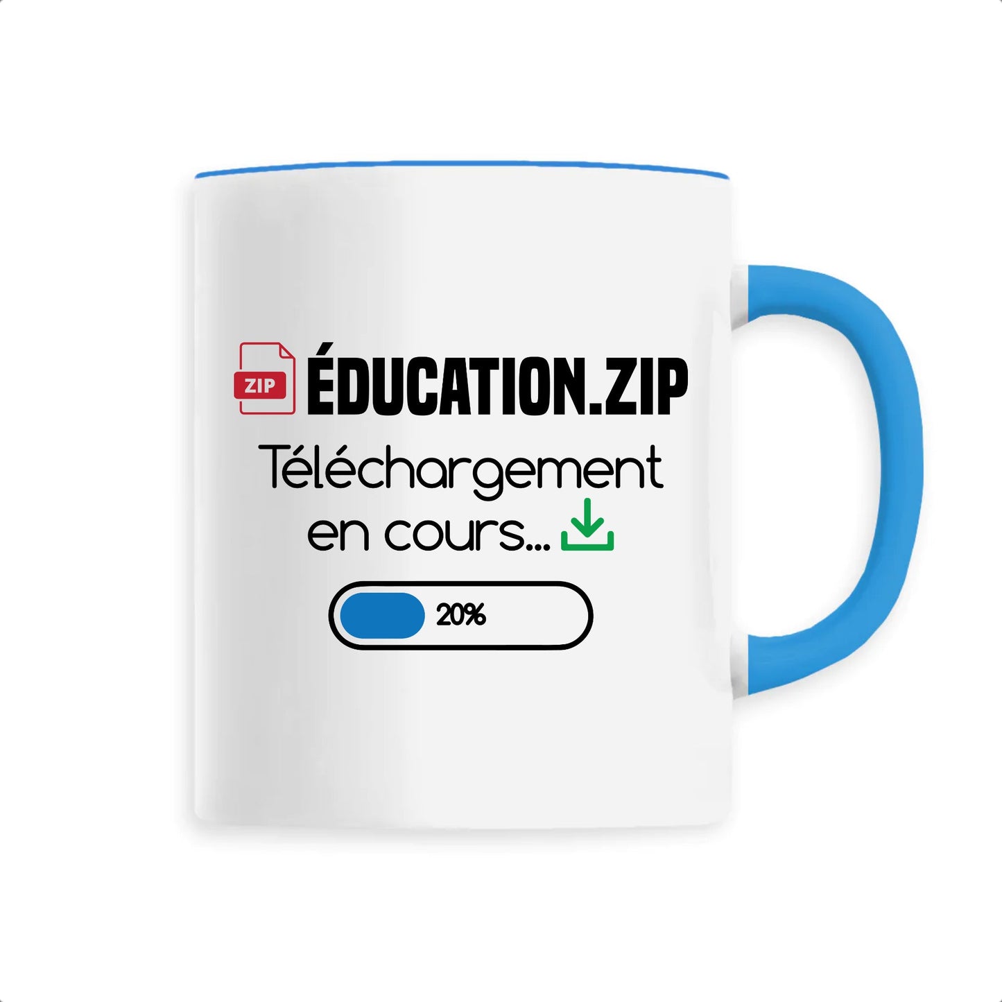 Mug Éducation téléchargement en cours