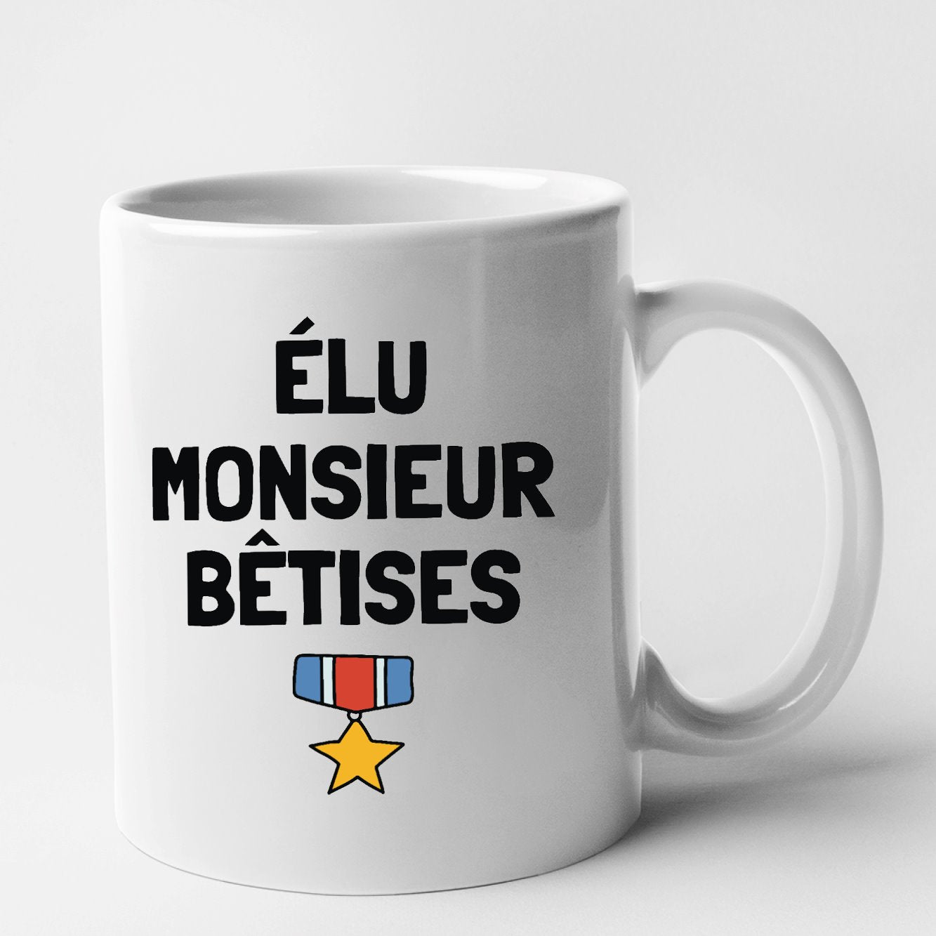 Mug Élu monsieur bêtises